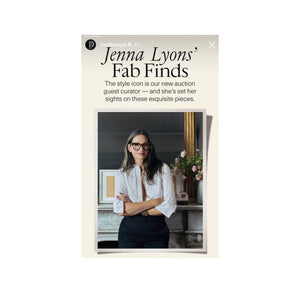 1stDibs Feature: style-CHNGR - Curator ' Jenna Lyons' for 1stDibs: Top 5 Fashion items - STYLE - CHNGR