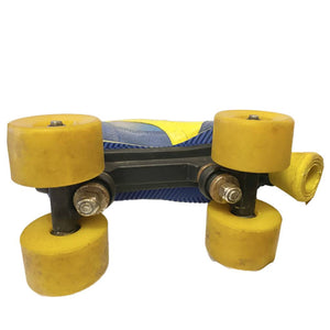 1980s Puma Yellow Blue Roller Skates - STYLE - CHNGR