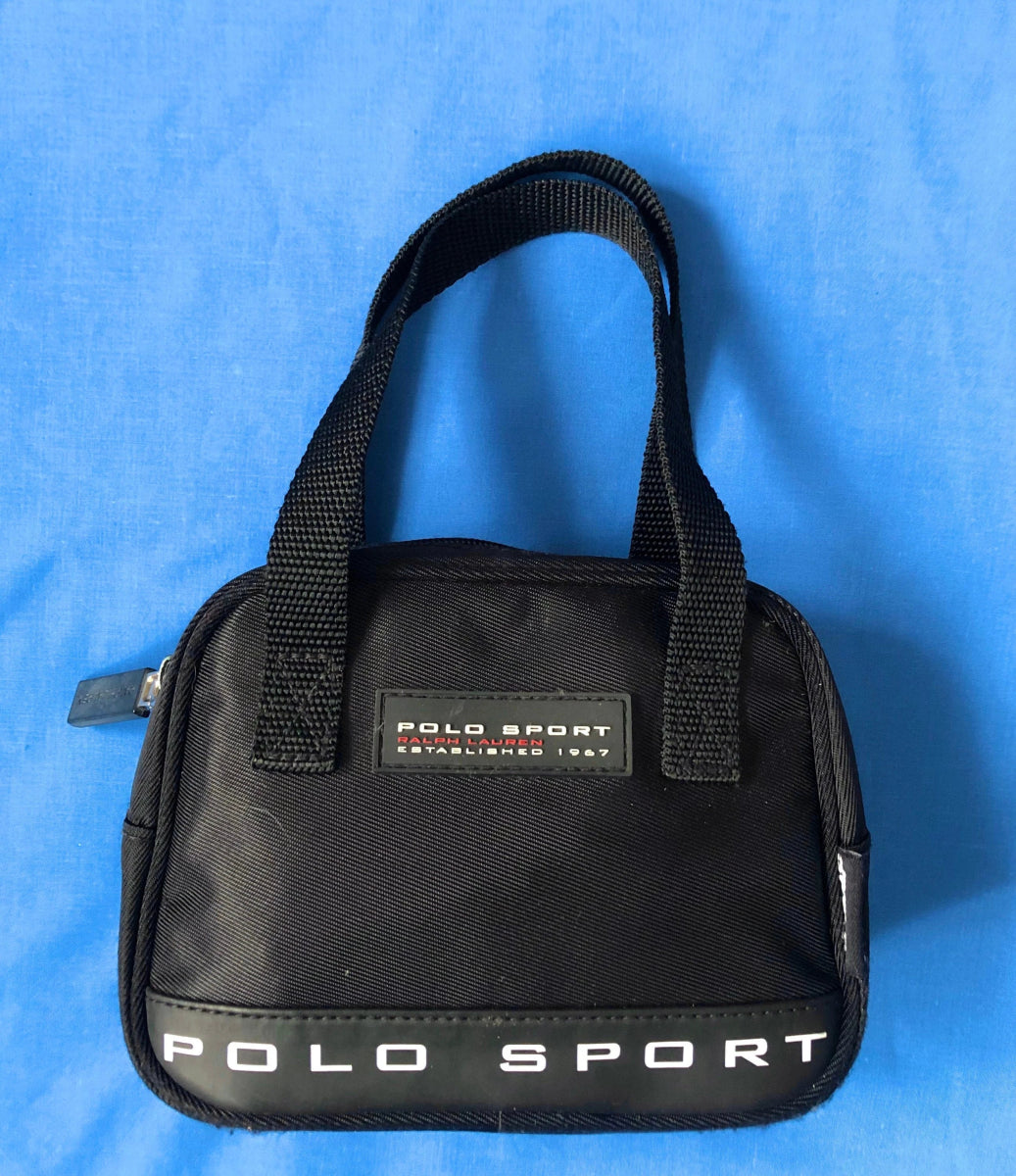 1990s Polo Sport Ralph Lauren Mini Canvas Bag - style - CHNGR