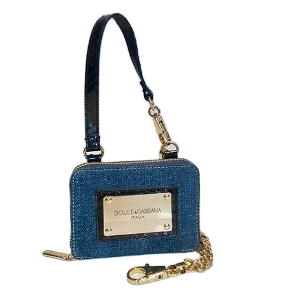 2000s DOLCE & GABBANA DENIM MINI BOX BAG - style - CHNGR