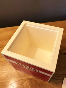 1980s Martini Rose' Small Ice Box Bucket