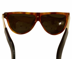 1980S Gianfranco Ferre Tortoise Frame Sunglasses - STYLE-CHNGR