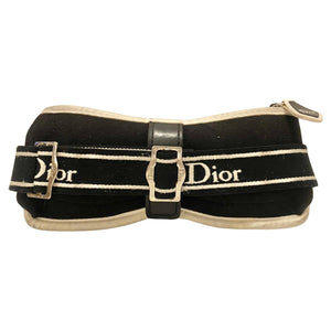 2000s Christian Dior Soft  Zip Glasses Case