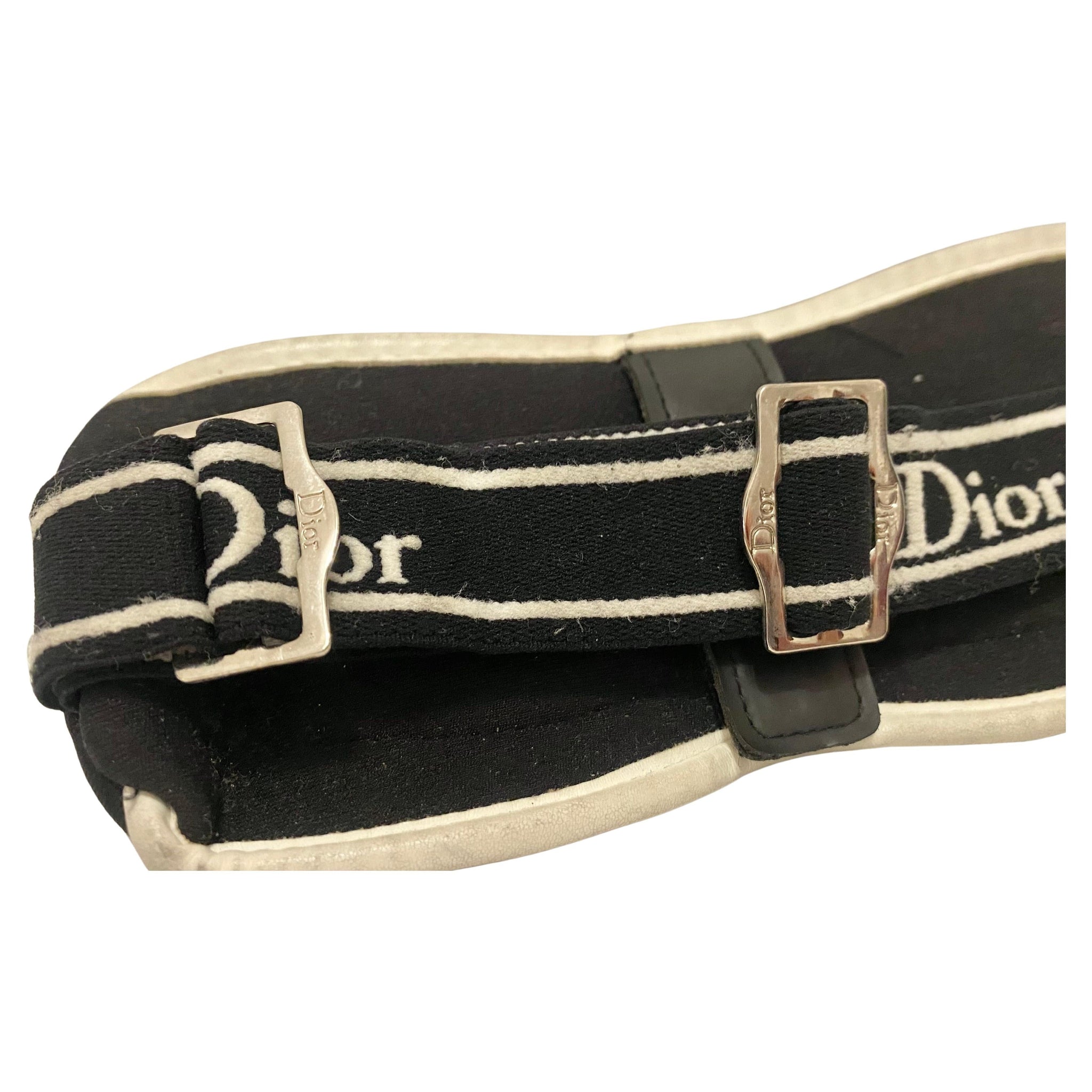 2000s Christian Dior Soft  Zip Glasses Case