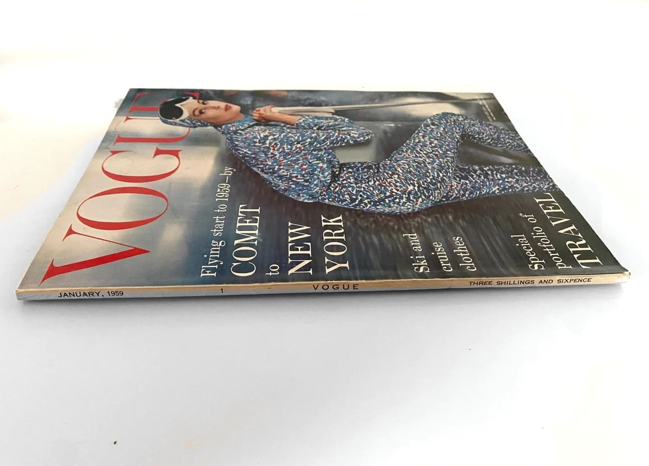 1959 VOGUE Magazine "Comet to New York" - Emilio Pucci - style - CHNGR