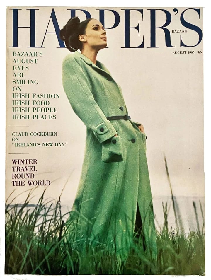 1965 Harper's Bazaar Ireland on the Move Magazine - style - CHNGR