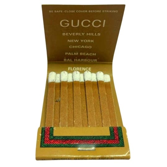 1970s Gucci Book of Matches - style - CHNGR