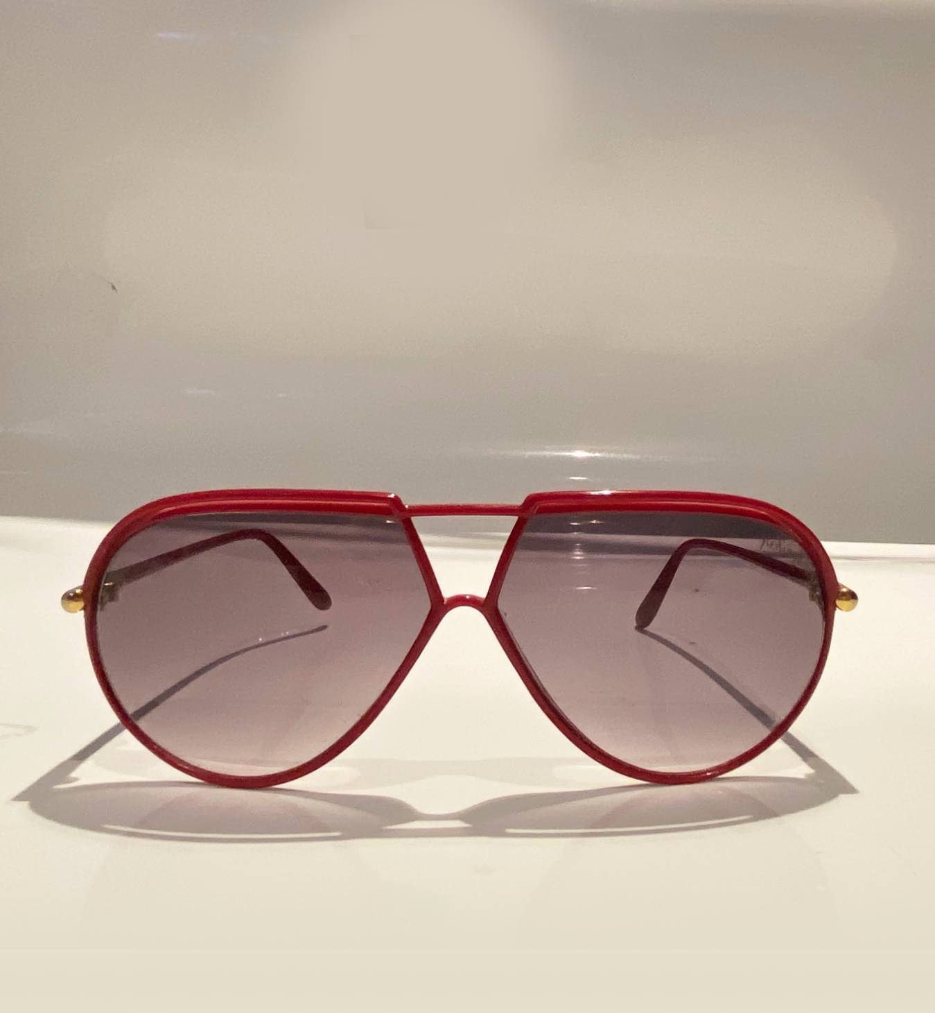 Saint laurent 2024 red sunglasses