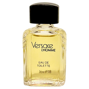 1984 Versace L'Homme Eau De Toilette Miniature Perfume - STYLE-CHNGR