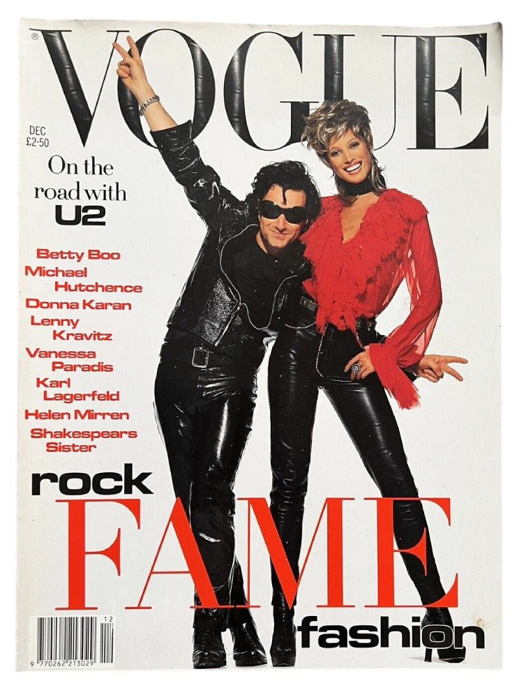 1992 VOGUE Magazine - “Rock Fame Fashion” - Cover by Andrew Macpherson - style - CHNGR