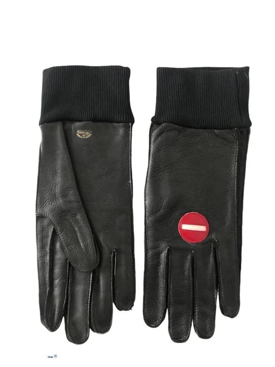 2000s Gucci Black Leather Gloves - style - CHNGR