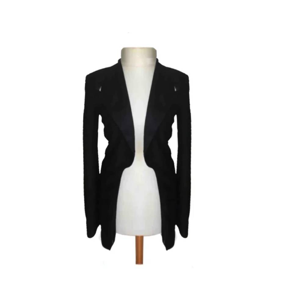 2000s Givenchy Black Tuxedo Tail Jacket - style - CHNGR