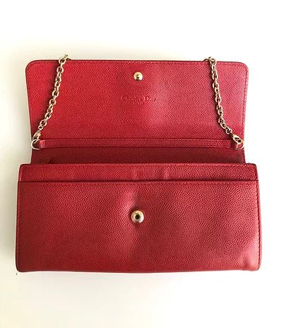 CHRISTIAN DIOR RED LEATHER MINI BAG - style - CHNGR