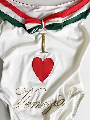 1980s MOSCHINO NOVELTY ITALIAN HEART SWIMSUIT - style - CHNGR