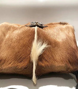 2000s FENDI BUFFALO FUR MAMA BAGUETTE SHOULDER BAG - style - CHNGR