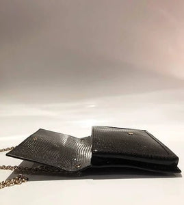 FENDI LIZARD FLAP HANDBAG - style - CHNGR