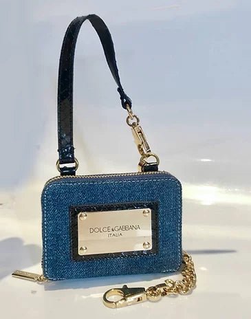 2000s DOLCE & GABBANA DENIM MINI BOX BAG - style - CHNGR