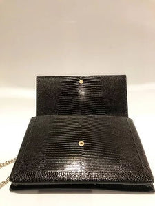 FENDI LIZARD FLAP HANDBAG - style - CHNGR