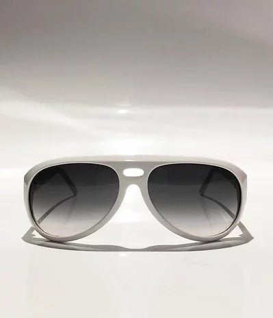 2000s GUCCI AVIATOR WHITE SUNGLASSES - STYLE - CHNGR