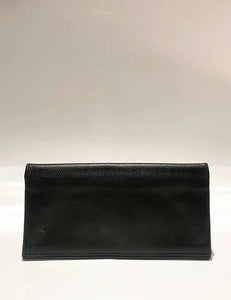 1990s YVES SAINT LAURENT STUD NAVY BLUE WALLET - STYLE - CHNGR