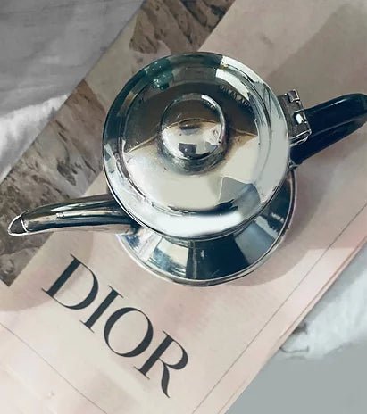 CHRISTIAN DIOR MID-CENTURY SILVER PLATED COFFEE POT - style - CHNGR