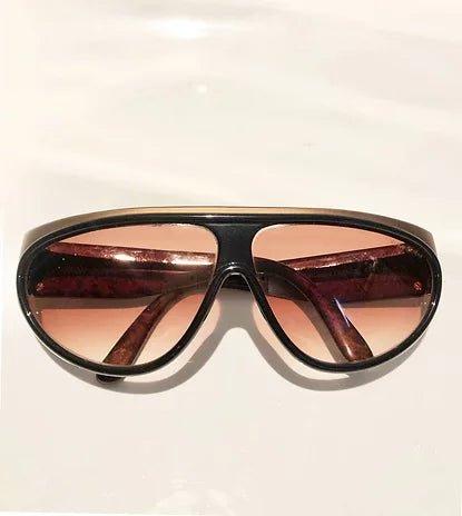 1980s YVES SAINT LAURENT YSL CHAMPS ELYSEES AVIATOR SUNGLASSES - style - CHNGR