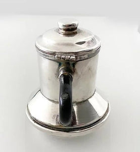 CHRISTIAN DIOR MID-CENTURY SILVER PLATED COFFEE POT - style - CHNGR