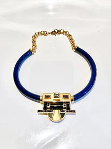 ETRO TRIBAL GOLD PLATED NECKLACE - style - CHNGR