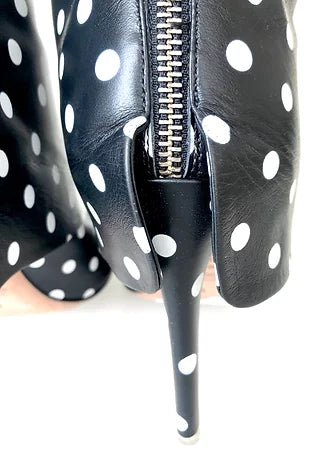 EMANUEL UNGARO POLKA DOT BOOTIES - style - CHNGR