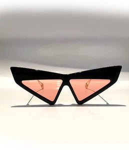 GUCCI HOLLYWOOD FOREVER CAT-EYE ACETATE RUNWAY SUNGLASSES - style - CHNGR