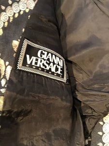 1990s GIANNI VERSACE COUTURE MYSTICAL GRAPHICS CROPPED BOLERO JACKET - style - CHNGR
