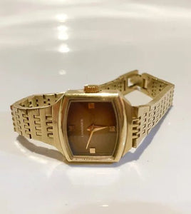 1970s LONGINES GOLD PLATED JEWEL WATCH - style - CHNGR