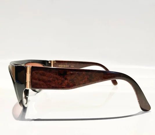 1980s YVES SAINT LAURENT YSL CHAMPS ELYSEES AVIATOR SUNGLASSES - STYLE - CHNGR