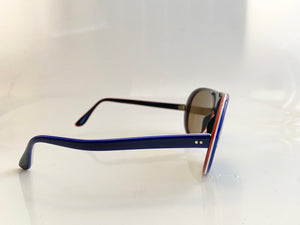 1980s Rossignol Mirrored Ski / Beach Light Blue Sunglasses - style - CHNGR