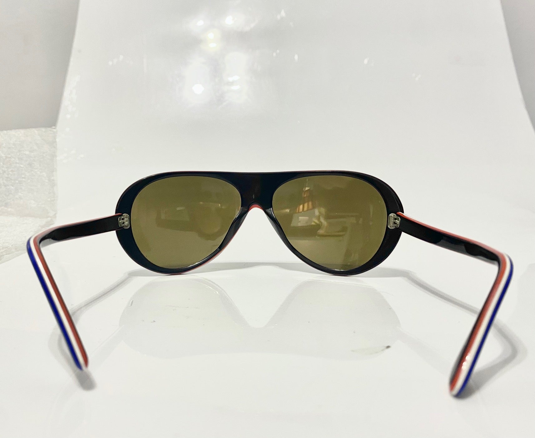 1980s Rossignol Mirrored Ski/Beach Navy Blue Sunglasses - STYLE-CHNGR