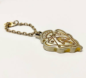 1960s Gucci Metal Logo Medallion Keyring - STYLE - CHNGR