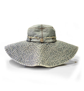 2000s CHRISTIAN DIOR DENIM SUN HAT - style - CHNGR