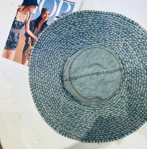 2000s CHRISTIAN DIOR DENIM SUN HAT - style - CHNGR