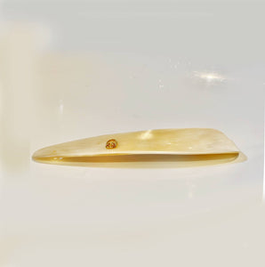 1960s GUCCI Abbeyhorn Flat Shoehorn with Logo - STYLE - CHNGR