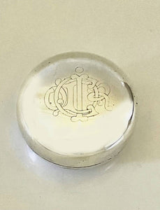 1980s Christian Dior Silver Bauble Trinket Pill Box - STYLE - CHNGR