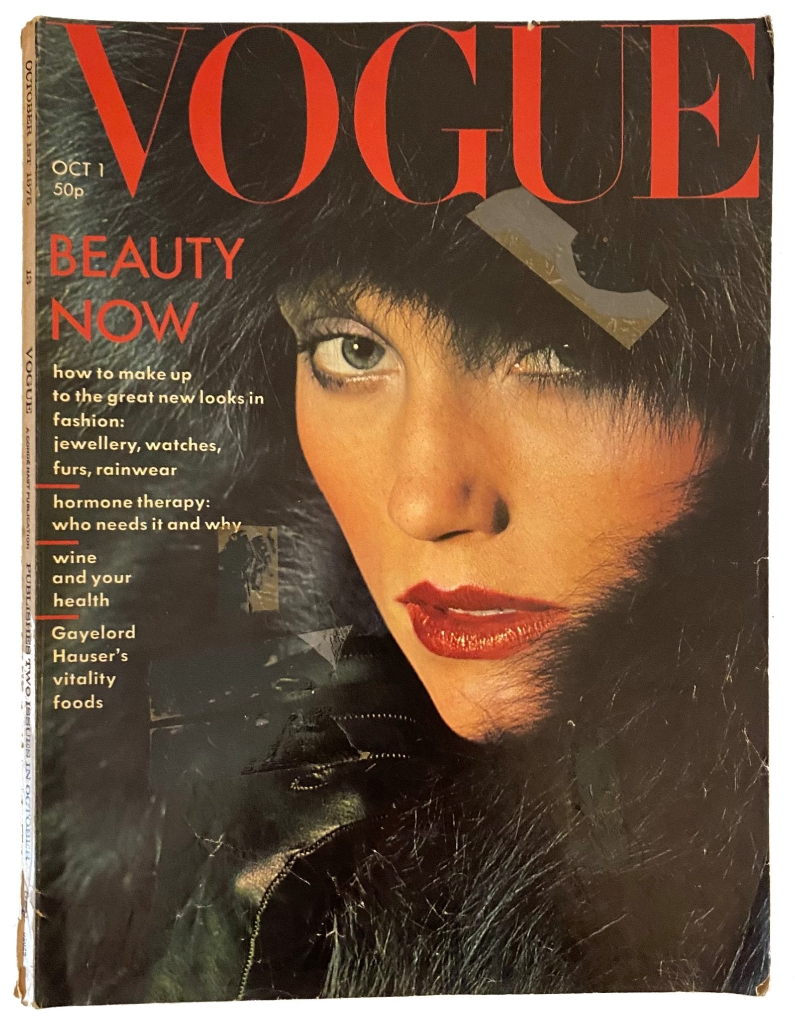 1975 VOGUE Magazine -"Beauty Now" - Cover by Eric Boman - style - CHNGR