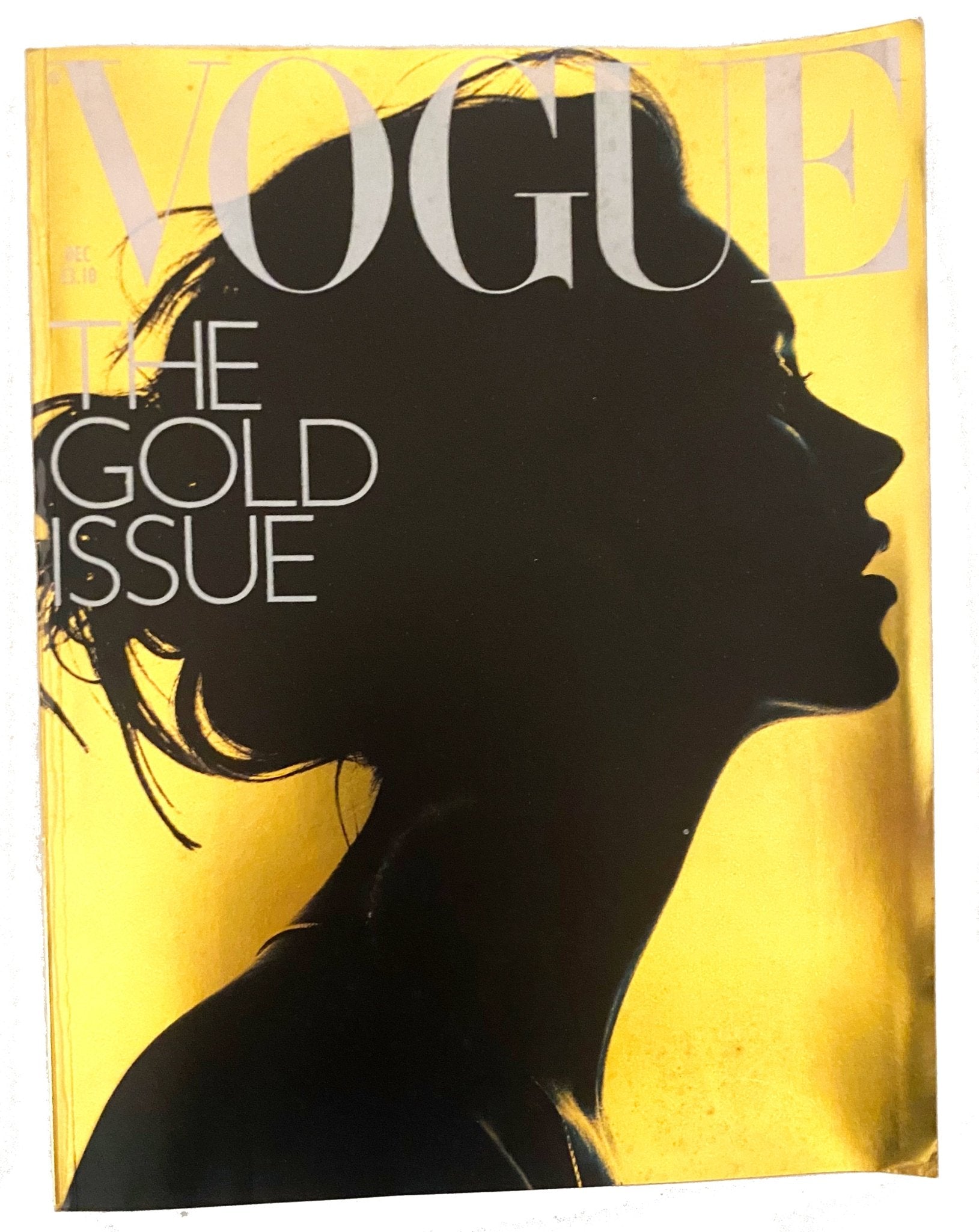 2000 VOGUE - "THE GOLD ISSUE" - COVER BY NICK KNIGHT - style - CHNGR