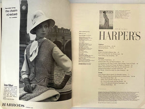 1965 Harper's Bazaar "Ireland on the Move" - Cover by David Montgomery - style - CHNGR