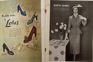 1951 HARPER'S BAZAAR  Magazine with Susan Abraham - STYLE - CHNGR