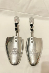 Mid-Century Church's Silver Tone Shoe Tree Steel Stretchers - style - CHNGR