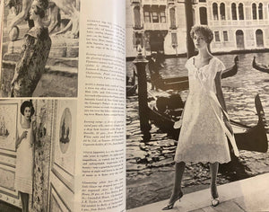 1958 Vogue Magazine - "Fresh In the Shops, Italy " - style - CHNGR