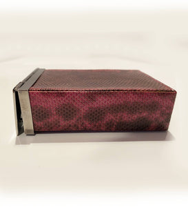 2000s Tom Ford for Gucci Snake Print Leather Cigarette Case Box - STYLE - CHNGR