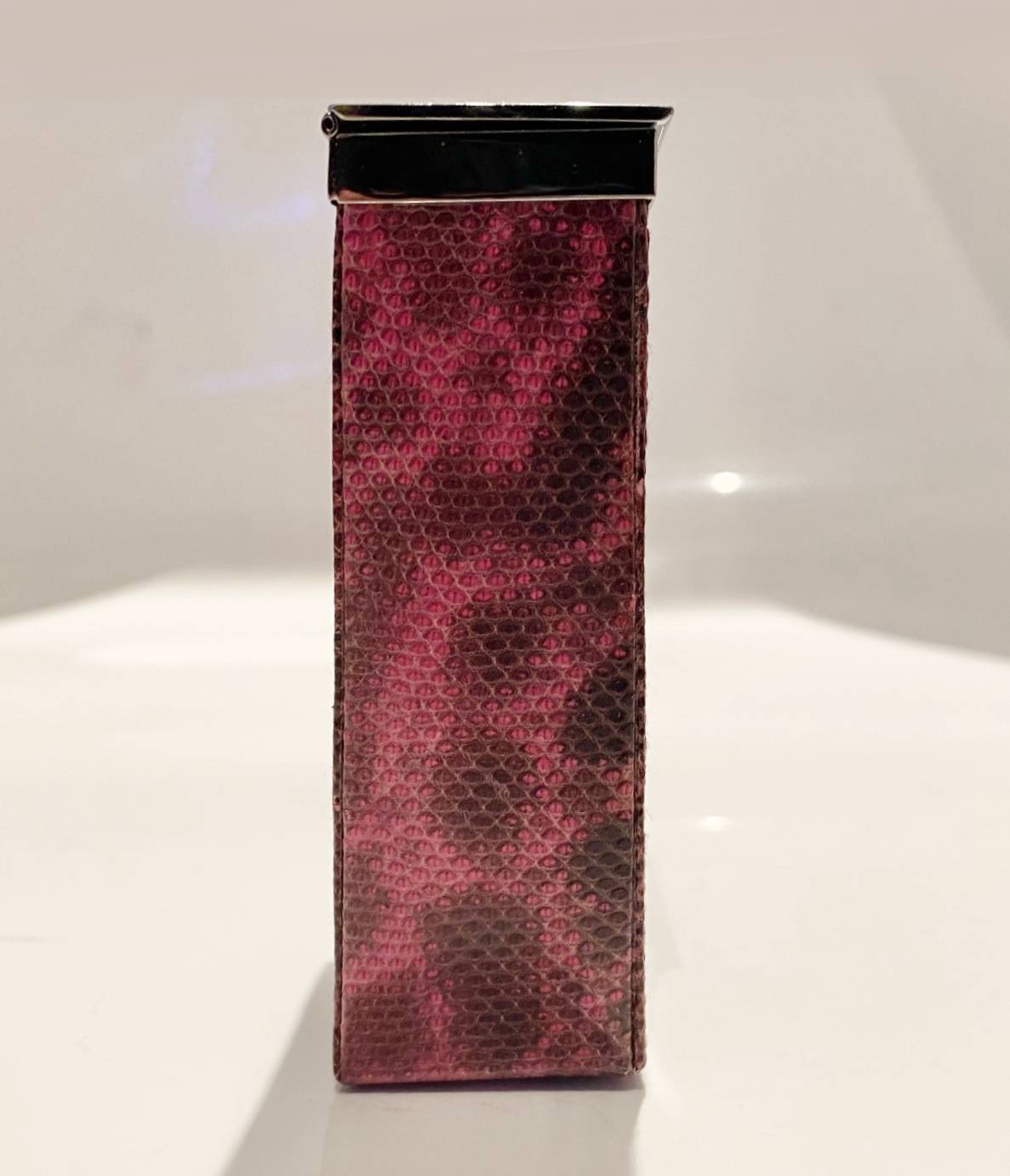 2000s Tom Ford for Gucci Snake Print Leather Cigarette Case Box - STYLE - CHNGR