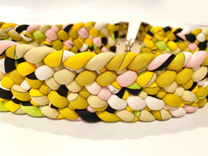 Emilio Pucci Braided Multicolour Belt - style - CHNGR