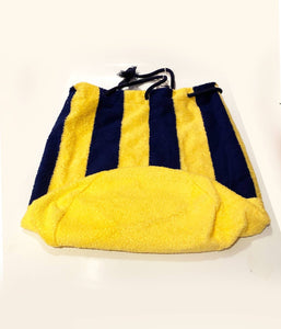 1980s Burberry's Toweling Beach Duffle Bag - style - CHNGR